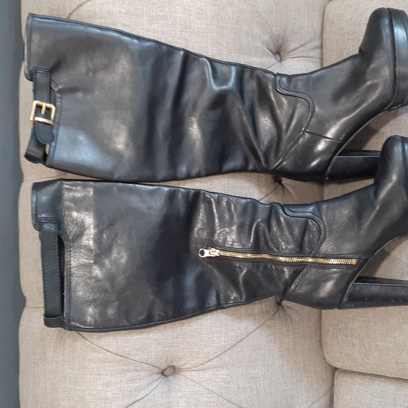 H&M leather boots size 38 us 7 - Picture 15 of 16